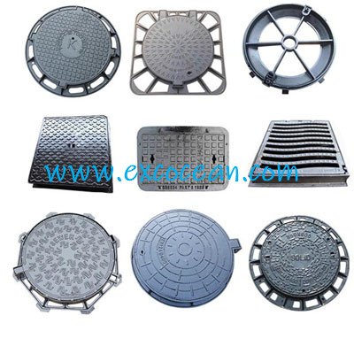 Ductile iron manhole cover