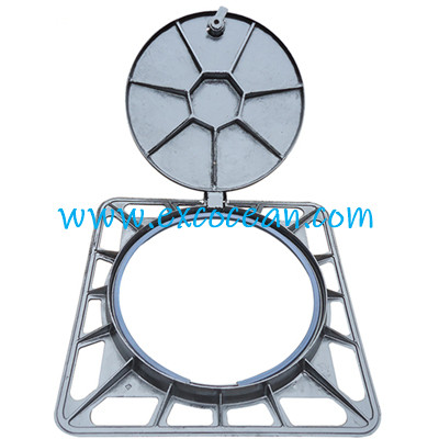 High quality cast iron Sewer Cover Manhole Cover and Frame Mould DN600